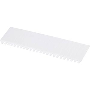 F-Tronic 7290032 Afdekstrips PS Wit 10 stuk(s)