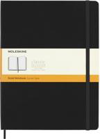Notitieboek moleskine xl 190x250 ln hc zw