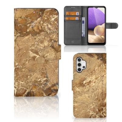 Samsung Galaxy A32 4G | Bookcase | Marmer Creme