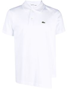 Comme Des Garçons Shirt x Lacoste polo à design asymétrique - Blanc