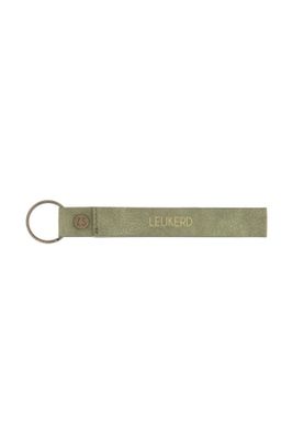 Zusss Sleutelhanger Leukerd Olijfgroen