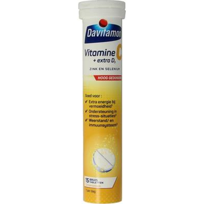 Davitamon Vitamine C & D3 bruistabletten