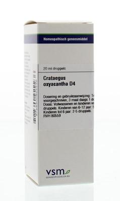 VSM Crataegus oxyacantha D4 20 Milliliter