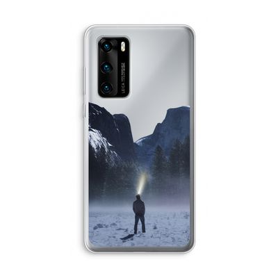 Wanderlust: Huawei P40 Transparant Hoesje