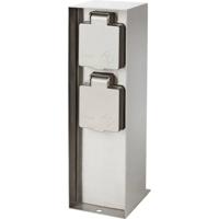 Philips LED 171084716 Buitenstopcontact 2-voudig RVS - thumbnail