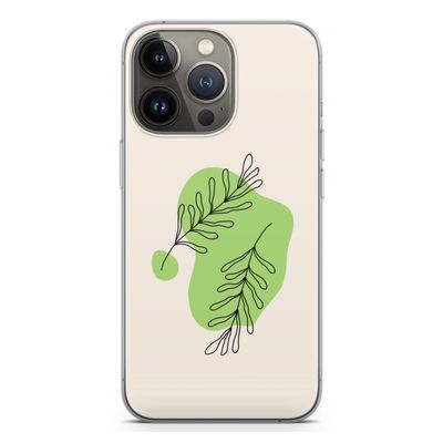 Beleaf in you: iPhone 13 Pro Transparant Hoesje