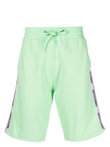 Moschino short de sport à logo - Vert