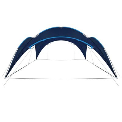vidaXL Partytent boog 450x450x265 cm donkerblauw