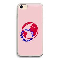 Run The World: iPhone 7 Transparant Hoesje