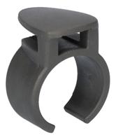 Hesling Jasbd hes clip 20mm grijs pvc ds a 10