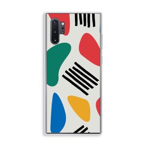 Illustratieve pop 1: Samsung Galaxy Note 10 Plus Transparant Hoesje