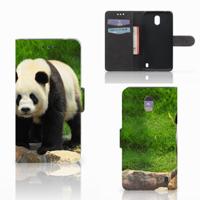 Nokia 2 | Telefoonhoesje | Met pasjeshouder | Panda