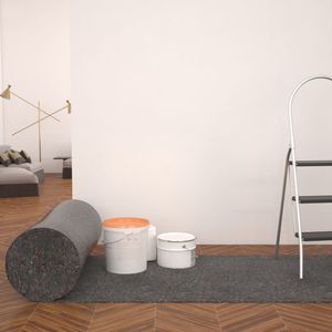 VidaXL Schildersvlies anti-slip 50 m 280 g/m² grijs