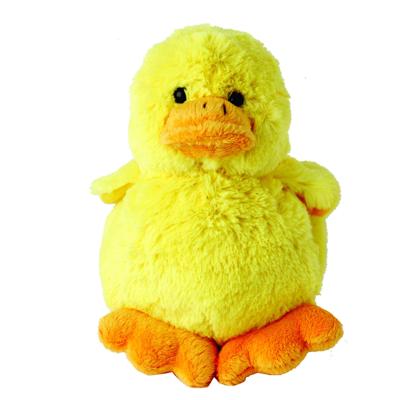 Schmoozies Knuffel kuikentje - geel - Pasen - kippen knuffeldier - 16 cm