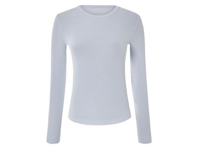 esmara Dames shirt met lange mouwen (L (44/46), Blauw)