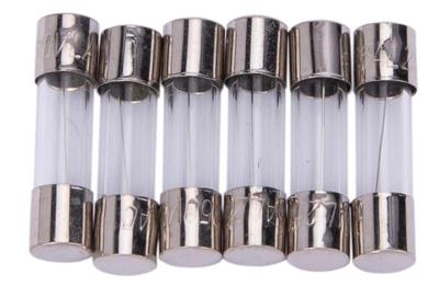 Dresselhaus Glass fuses 5x20mm for car radio 5a/ 6 piece