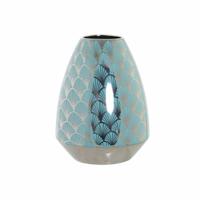 Vaas DKD Home Decor Turkoois Porselein Orientaals (18 x 18 x 24 cm)