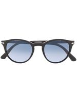 Persol lunettes de soleil à monture ronde - Noir