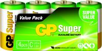 GP GP14A C Alkaline Super G-Tech batterij 1.5V (4 stuks) - thumbnail