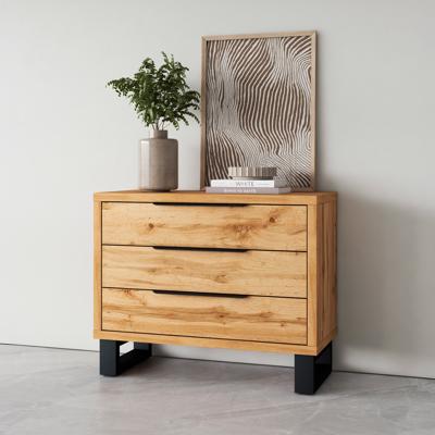 Home365 Ladekast Halmstad - Eiken - 3 Lades