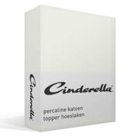 Cinderella Topper Hoeslaken Basic Percaline Ivory-200 x 210 cm