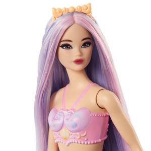Mattel Dreamtopia - Zeemeerminpop - Lila haar en een paarse staart