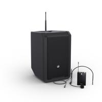 LD Systems ANNY 8 BPH 8 Inch Draagbare Accu Speaker met draadloze headset en Bodypack Stage black