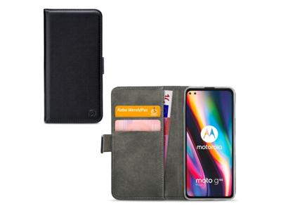 Mobilize Mobilize Classic Gelly Wallet Book Case Motorola Moto G 5G Plus Black