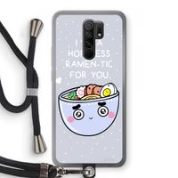 I'm A Hopeless Ramen-Tic For You: Xiaomi Redmi 9 Transparant Hoesje met koord
