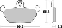 BREMBO Remblokken, voor de moto, Road Gesinterd Metaal 07BB22SA