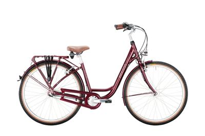 EXCELSIOR stadsfiets "swan-urban" (#1) bike excels. swan-urban 28/50 3sp cb aubergine