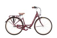 EXCELSIOR stadsfiets "swan-urban" (#1) bike excels. swan-urban 28/50 3sp cb aubergine