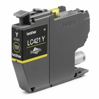 Originele inktcartridge Brother LC-421Y Geel