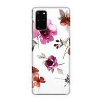Geschilderde bloemen: Volledig geprint Samsung Galaxy S20 Plus Hoesje