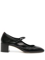 Aeyde Aline 45mm leather pumps - Noir - thumbnail