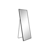 Lange spiegel Home ESPRIT Zwart Aluminium 60 x 0,5 x 165 cm