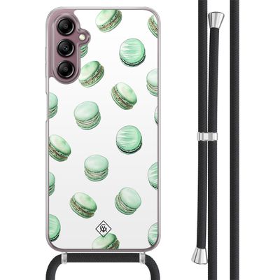 Samsung Galaxy A14 hoesje met koord - Macarons