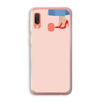 High heels: Samsung Galaxy A20e Transparant Hoesje