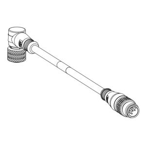 Molex 1200660380 Sensor/actuator connector, geassembleerd Aantal polen (sensoren): 4 Bus, Stekker 4.00 m 1 stuk(s)