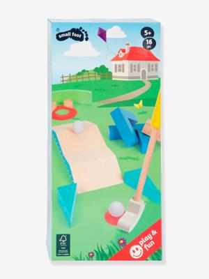 ACTIVE SMALL FOOT® minigolfset voor kinderen van FSC®-hout, 17-delig meerkleurig