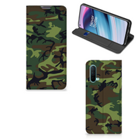 OnePlus Nord CE 5G Hoesje met Magneet Army Dark