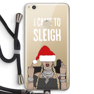 Came To Sleigh: Huawei Ascend P8 Lite (2017) Transparant Hoesje met koord