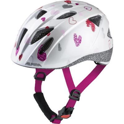 Olympic Sportswear Alpina sports kinderhelm ximo white hearts 47-51 glans