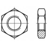 TOOLCRAFT TO-5435724 Zeskantmoeren M27 Staal Galvanisch verzinkt 25 stuk(s) - thumbnail