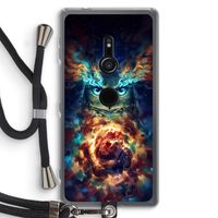 Aurowla: Sony Xperia XZ2 Transparant Hoesje met koord