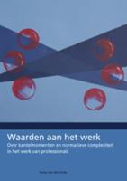Waarden aan het werk (Paperback)