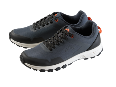 CRIVIT Heren wandelschoenen (Grijs/zwart, 44)