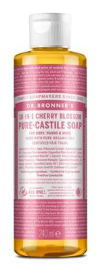 Dr Bronners Liquid soap cherry blossom 240 Milliliter Dr Bronners Liquid soap cherry blossom 240 Milliliter