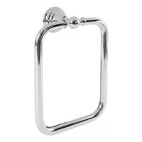 Handdoek ring Clasic | Wandmontage | 18.2 cm | Chroom