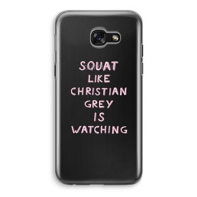 Christian Grey: Samsung Galaxy A5 (2017) Transparant Hoesje